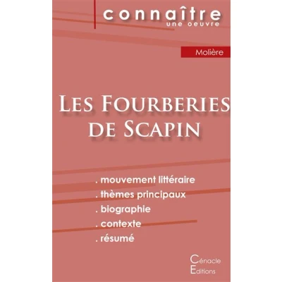 Image de Fiche de lecture Les Fourberies Scapin Molière (Analyse littéraire référence et résumé complet)