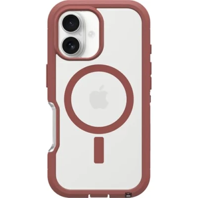 Afbeelding van Otterbox Defender XT Clear iPhone 16 Hoesje dust bowl brown