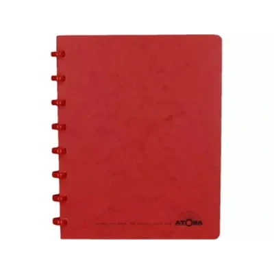 Afbeelding van Atoma schrift, ft A5, 144 bladzijden, commercieel geruit, rood
