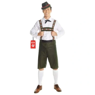 Afbeelding van Morph Oktoberfest Beiers kostuum voor heren