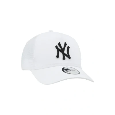 Afbeelding van New Era Essential Aframe Trucker Pet, Maat: One Size, White