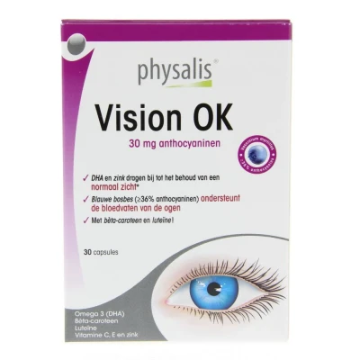 Afbeelding van Physalis Vision Ok (30 Capsules)