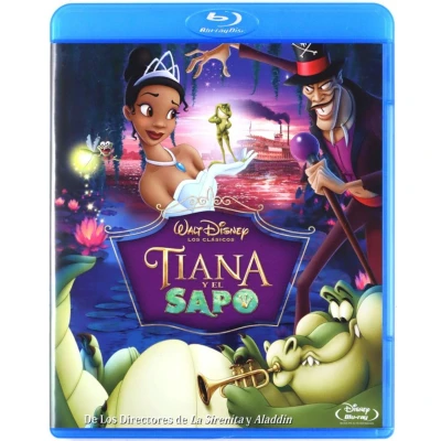 Afbeelding van de prinses en kikker [Blu Ray]