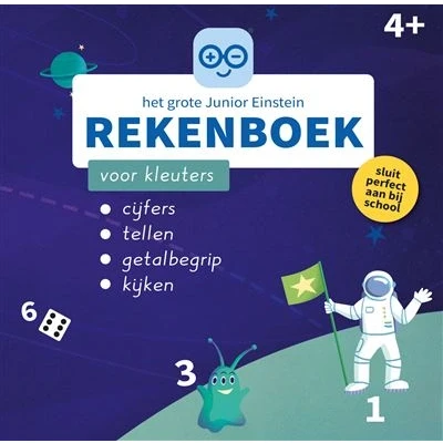 Image de Het grote Junior Einstein rekenboek voor kleuters