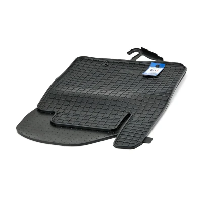 Afbeelding van Petex 97210 Vloermatset Rubber voor en achter 4 zwart