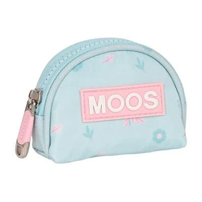 Afbeelding van Portemonnee Moos Garden 9.5 x 7 3 cm Turkoois