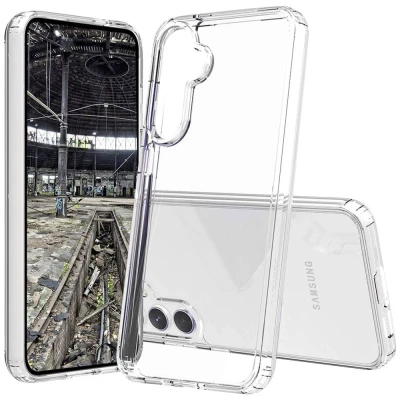 Afbeelding van JT Berlin Pankow Clear Backcover Samsung Galaxy S23 FE Transparant Stootbestendig