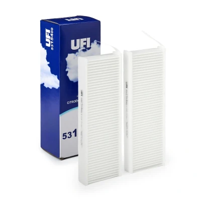 Afbeelding van UFI 53.154.00 Interieurfilter Stoffilter 291mm 95mm 30mm PEUGEOT: 5008 II, Partner II Van, 3008 Off Road, CITROËN: C4 Grand Picasso 2
