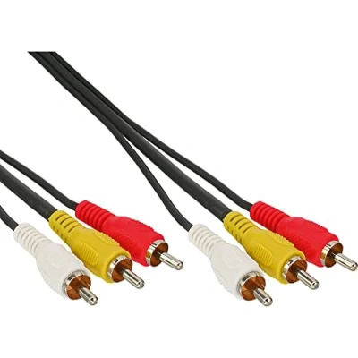 Afbeelding van InLine Composiet Video (10 m, RCA), Audiokabel