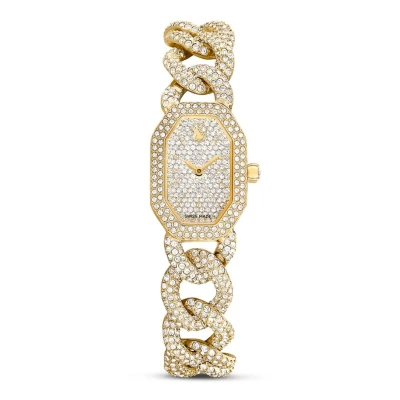 Afbeelding van Swarovski dames Dextera horloge met kristal 5668854 in de kleur Goud