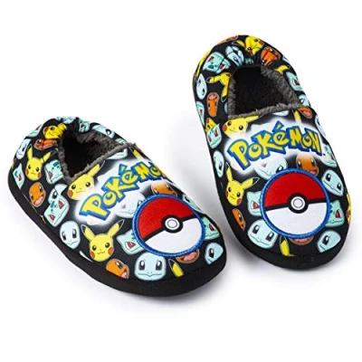Afbeelding van Pokémon Pantoffels voor kinderen, jongens, Pikachu pantoffels, uniseks, maat 28 38
