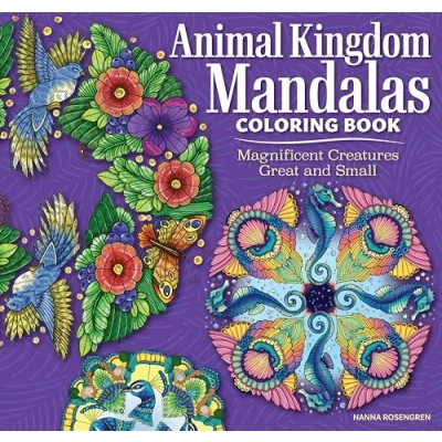 Afbeelding van Animal Kingdom Mandalas Coloring Book