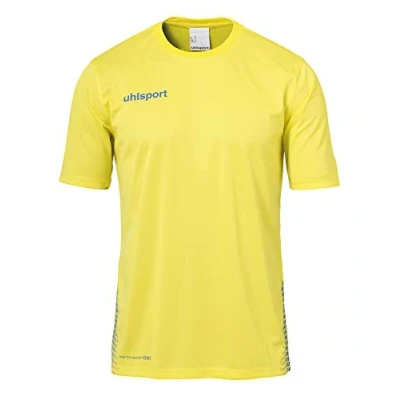 Afbeelding van uhlsport Score Trainingsshirt voor heren, limoengeel/azuurblauw