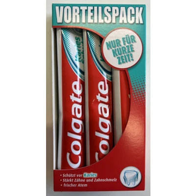 Afbeelding van Colgate Caries Protection 3 x 75 ml Voordeelverpakking