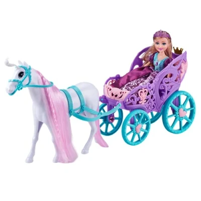Afbeelding van Sparkle Girlz Prinses met paard en koets