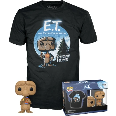 Afbeelding van Funko Pop! Tee Box E.T. With Candy Maat S