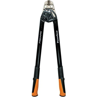 Afbeelding van Fiskars Boutensnijder, tot 30% meer vermogen, lengte 76 cm, staal/kunststof, zwart/oranje, PowerGear, 1027215