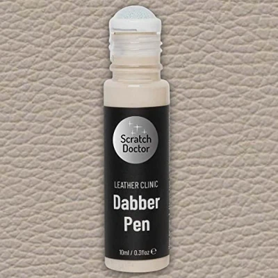 Afbeelding van Scratch Doctor zelfklevende lederen reparatiepen voor krassen en markeringen op autostoelen interieur (Dakota Oyster)