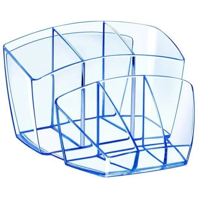 Afbeelding van Cep Bureauorganizer Ice Transparant blauw
