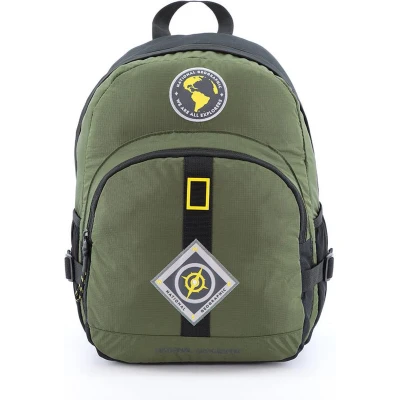 Afbeelding van National Geographic Laptop Rugzak / Rugtas Schooltas 15 inch New Explorer N1698A Khaki