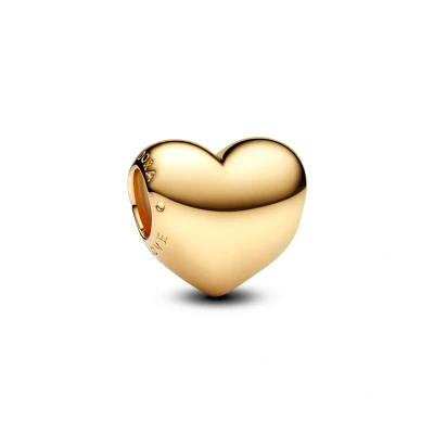 Afbeelding van Pandora Moments 14 Karat Gold Plated Heart Charm 763439C00