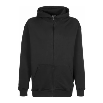 Afbeelding van Urban Classics Organic FULL ZIP Hoodie Sweater met rits, Heren, Maat: Medium, Black