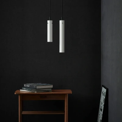 Afbeelding van FRANDSEN FM2014 hanglamp hoogte 36 cm mat wit
