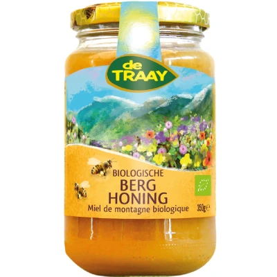 Afbeelding van De Traay Berghoning Creme Biologisch 350g