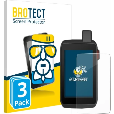 Afbeelding van BROTECT Screenprotector voor Garmin Montana 700 / 700i 750i Folie Beschermfolie Beschermglas transparant (3 Stuks)