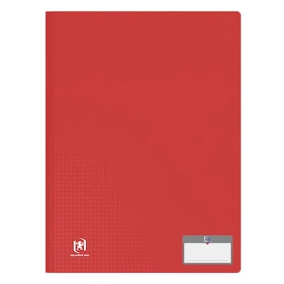 Afbeelding van OXFORD Memphis A4 Documentenbescherming, 60 weergaven / 30 hoezen, polypropyleen, rood