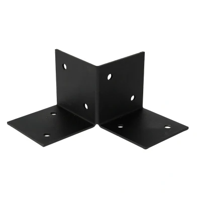 Afbeelding van Pergola Vloerelement Zwart voor 9 x cm palen Per Stuk