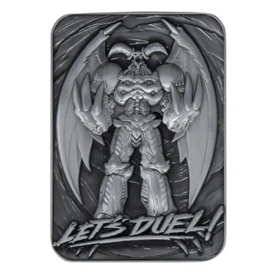Afbeelding van FaNaTtik YuGiOh! Metal Card Summoned Skull Limited Edition Verzamelobject Zilverkleurig