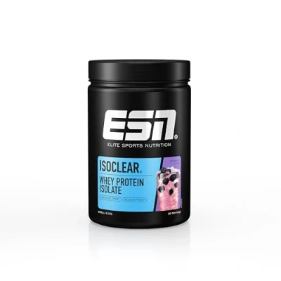Afbeelding van ESN ISOCLEAR Whey Isolate, Blackberry, 908 g, Clear Protein