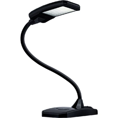 Afbeelding van Bureaulamp Hansa ledlamp Twist zwart