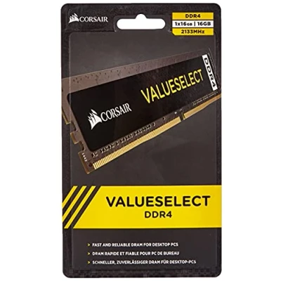 Image de CORSAIR Value Select DDR4 module 16 Go DIMM 288 broches 2133 MHz / PC4 17000 CL15 1.2 V mémoire sans tampon non ECC