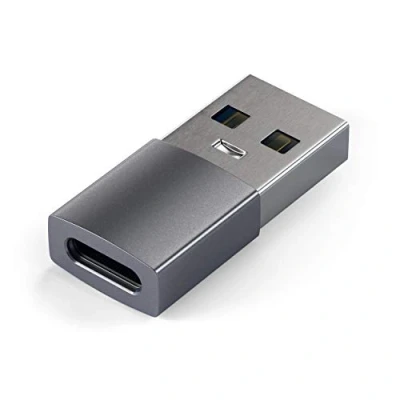 Afbeelding van Satechi USB A naar C Adapter space grey