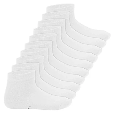 Afbeelding van Footstar Sneak it 10 paar korte sokken voor meisjes en jongens, Wit