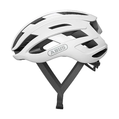 Afbeelding van ABUS AirBreaker racehelm Premium helm Voor professioneel wielrennen dames en heren Wit, maat S