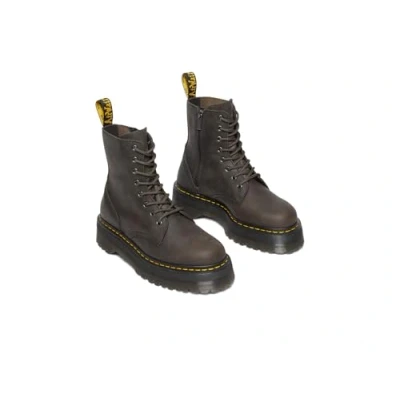 Afbeelding van Dr. Martens Jadon Unisex Veterboots, Maat: 40, Charcoal grey Leer