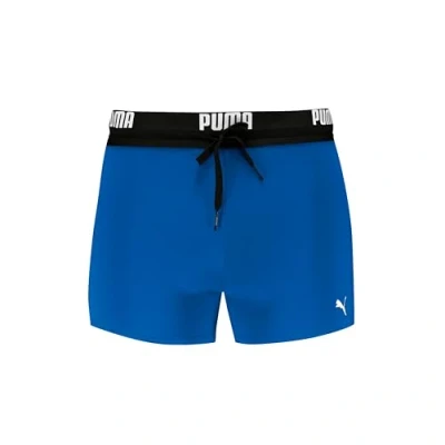 Afbeelding van Puma SWIM MEN LOGO Trunk Zwemshorts, Heren, Maat: Large, Vivid blue