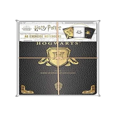 Afbeelding van Harry Potter Set van 3 A6 Hogwarts Crest schriften