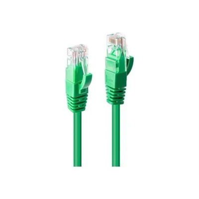 Image de Lindy Cordon de raccordement RJ 45 (M) pour 30 m UTP CAT 6 moulé sans crochet bloqué vert