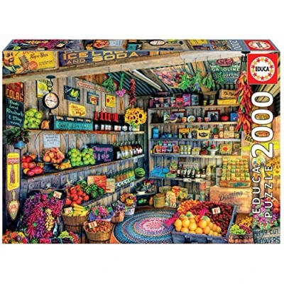 Afbeelding van Educa Puzzle 2000 Farmers Market ( 017127)