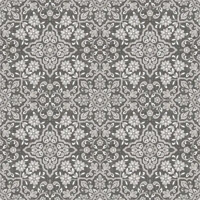 Afbeelding van Homestyle Behangpapier Terazza Behang Zwart 0,53 x 10 M.