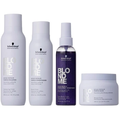 Afbeelding van Schwarzkopf BlondMe Bond Repair Purple Pakket bundel/set/pakket