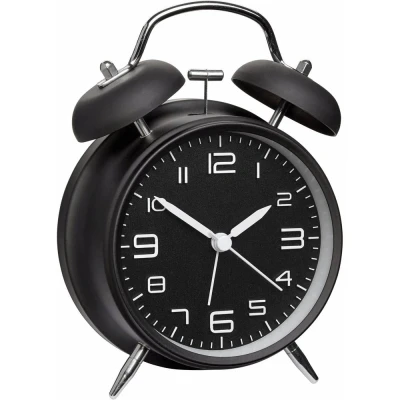 Afbeelding van TFA Dostmann 60.1025 Wekker Mechanisch Zwart Alarmtijden 1