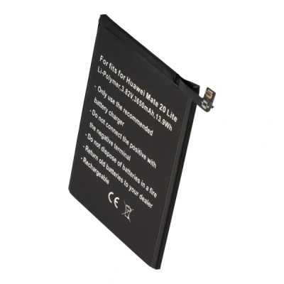 Afbeelding van Accu geschikt voor Huawei Mate 20 Lite, Li Polymer, 3.82V, 3650mAh, 13.9Wh, ingebouwd, zonder gereedschap