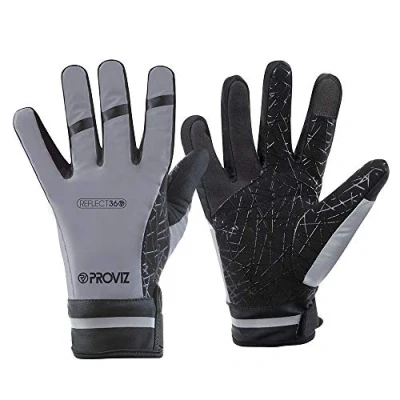 Afbeelding van Proviz Reflect Handschoenen, Maat: Medium, Silver