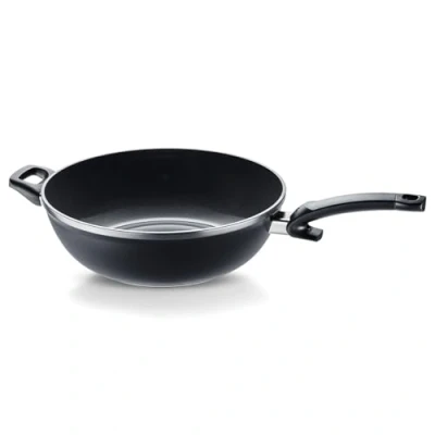 Afbeelding van Fissler Ceratal Orbit Black Wokpan Ø 32cm