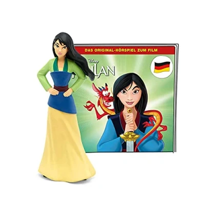 Afbeelding van tonies gehoorspeelgoed voor Toniebox Disney Mulan origineel hoorspel de film, kinderen vanaf 4 jaar, batterijduur ca. 55 minuten